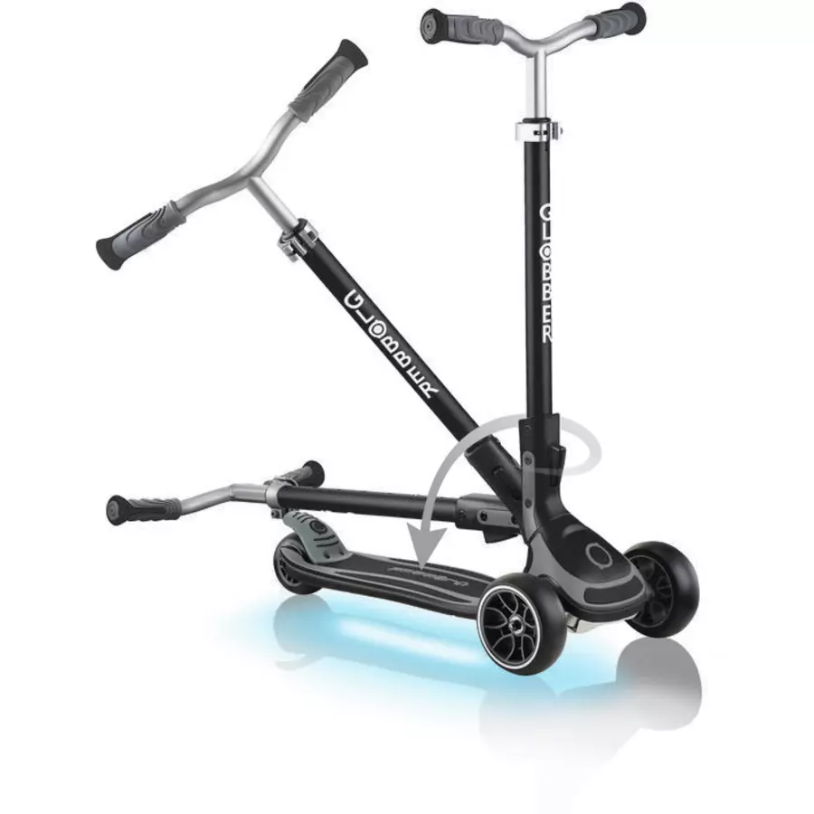 GLOBBER ULTIMUM LIGHTS charcoal grau, mit Leuchtmodul