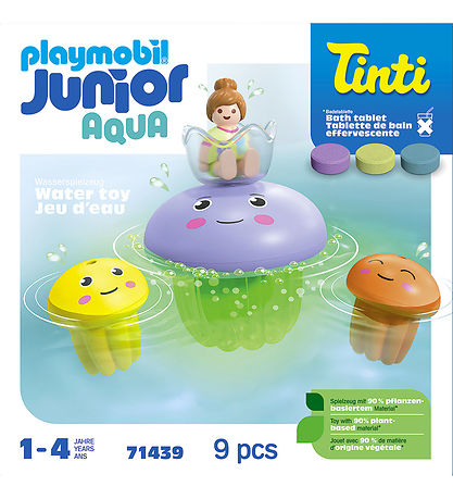 Playmobil Junior Aqua - Junior & Tinti Bunt Jelly Fish - 71
