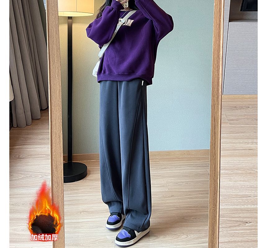 Rosehedge - Hoge taille effen losse joggingbroek