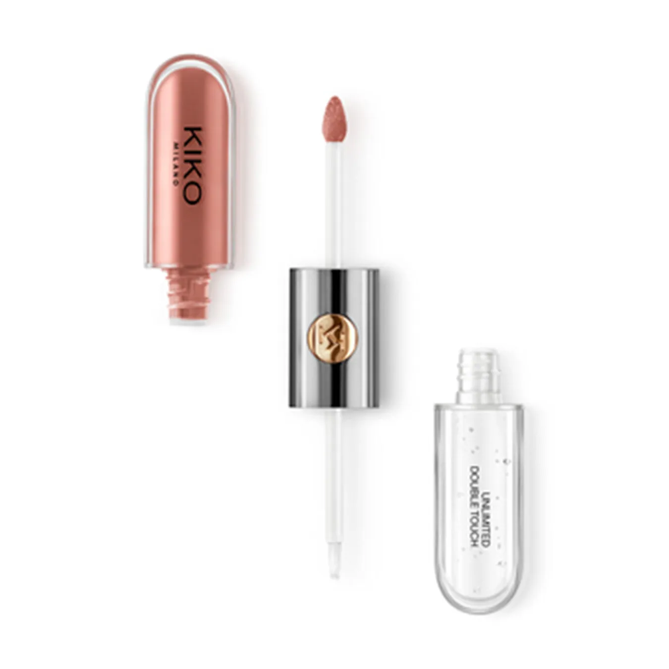 KIKO MILANO Unlimited Double Touch Fluid Lipstick103 Natural Rose