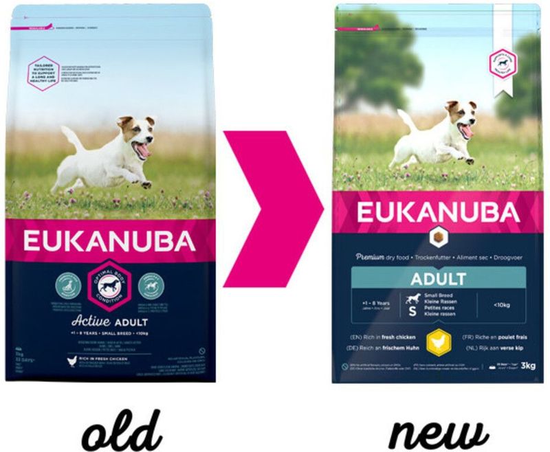 Eukanuba Dog Adult - Small Breed - Kip - Hondenvoer - 15 kg