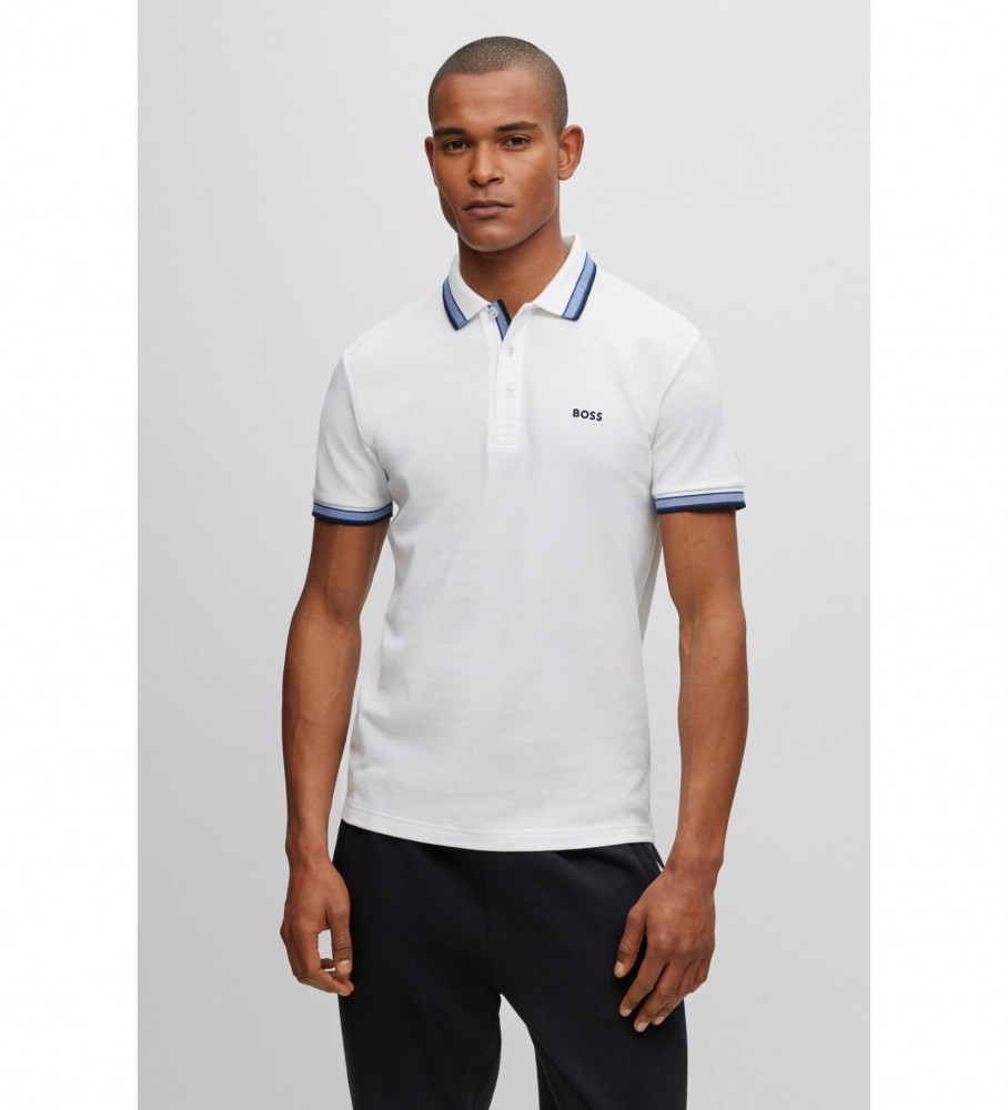 BOSS Polo Paddy branco