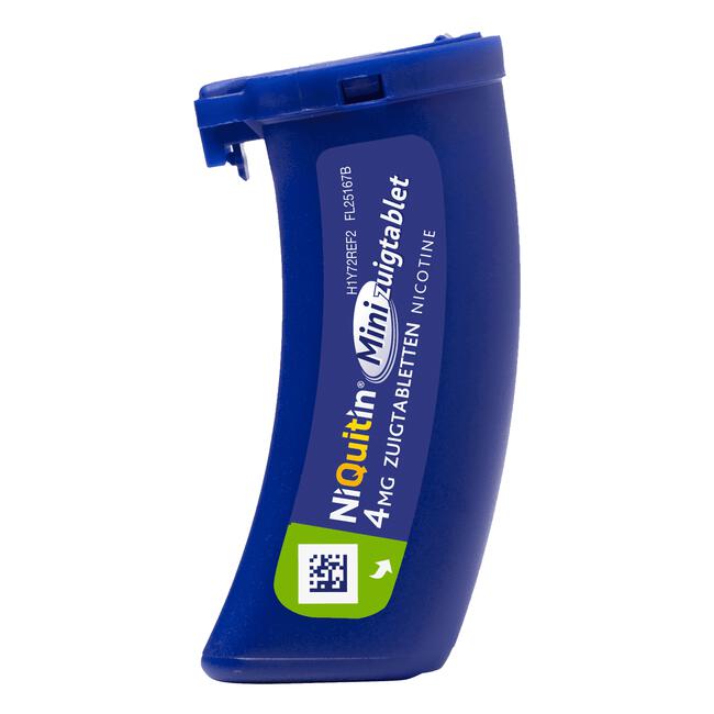 NiQuitin Minizuigtabletten 4mg Stoppen met roken