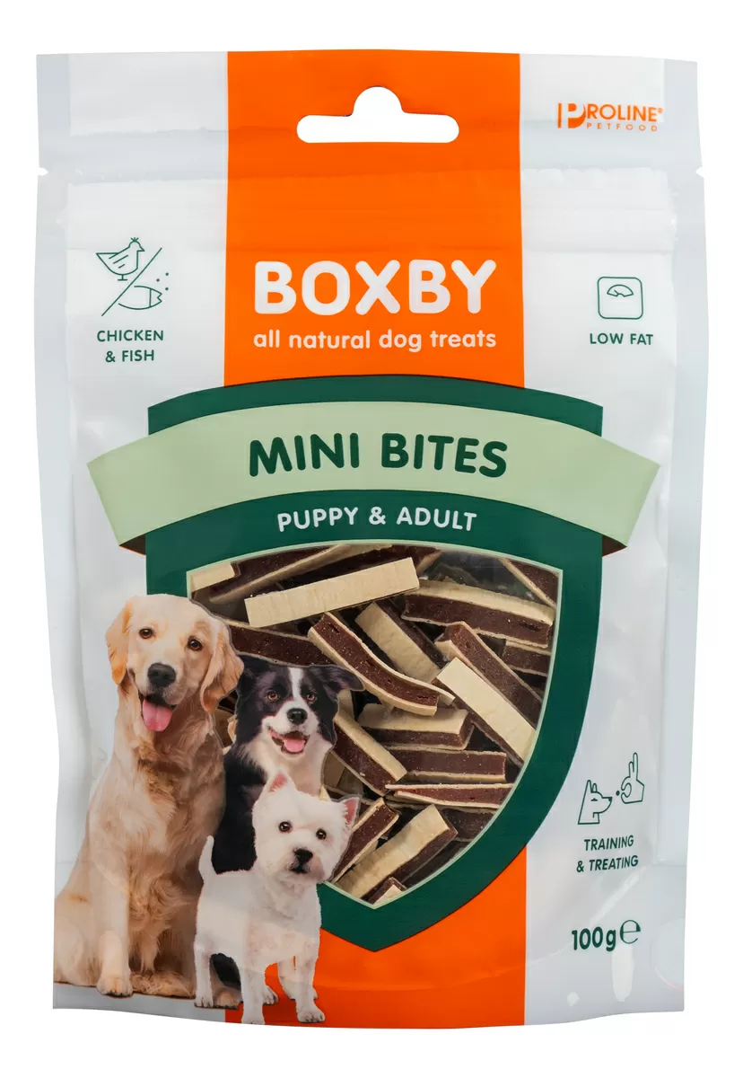 Boxby Puppy Mini Snack Bites - 100 g.