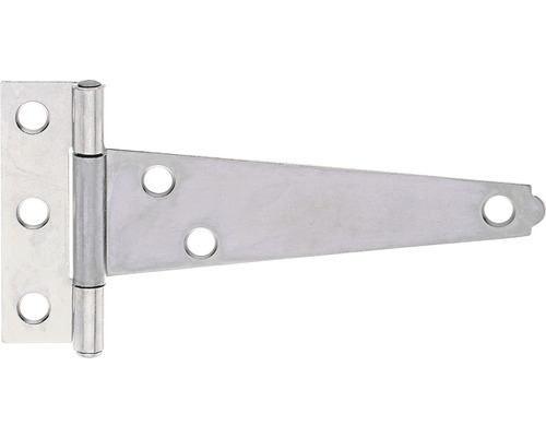 Doosscharnier met geklonken pen 100x60 mm, verzinkt, dikfilm gepassiveerd, 1 stuk