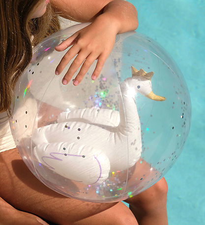 SunnyLife Bådebold - 35 cm - 3D - Princess Swan Multi