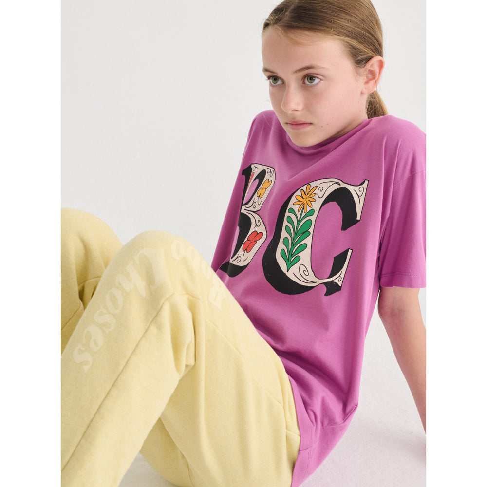 Køb Bobo Choses Purple Spring Letters T-Shirt