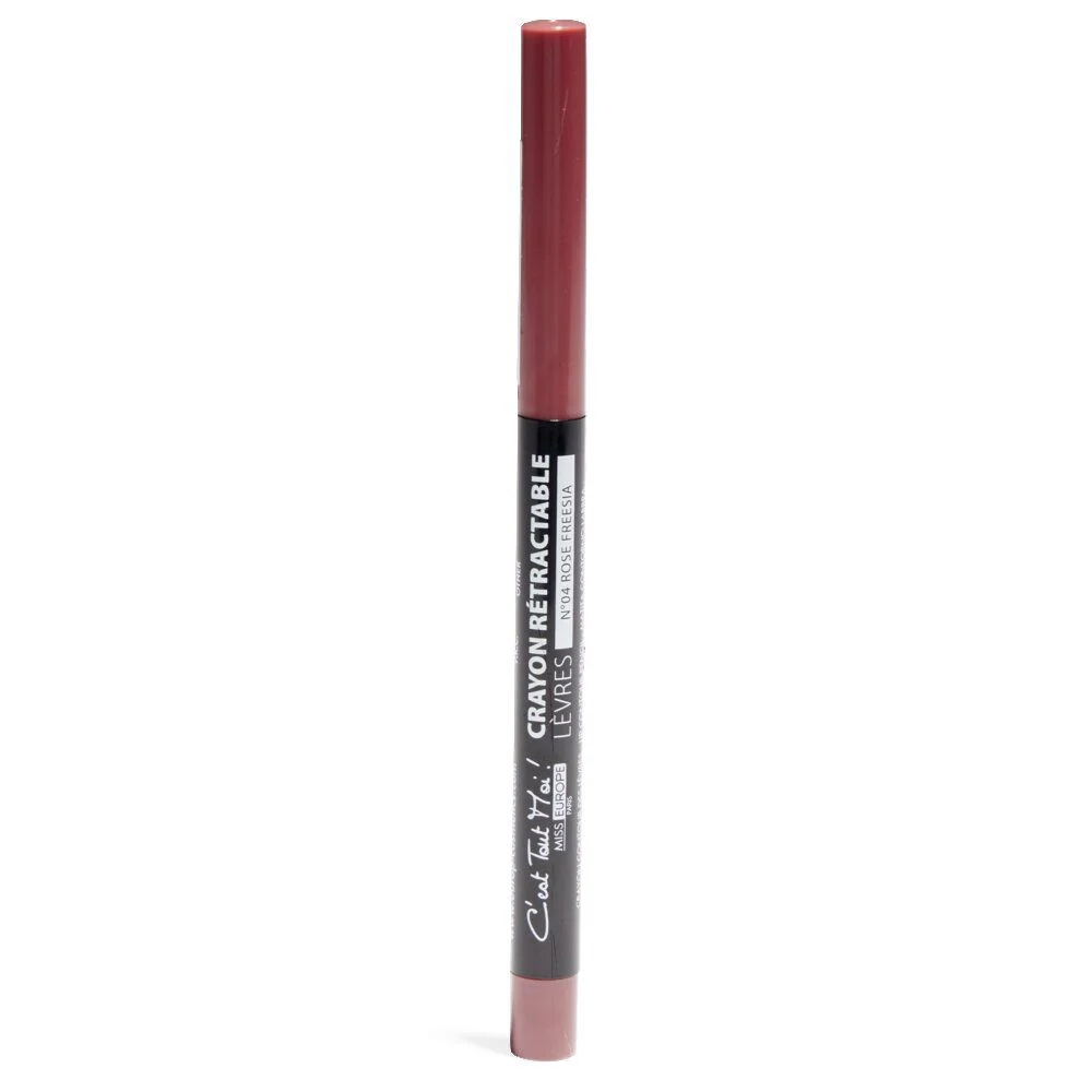 Crayon à lèvres rétractable N°04 rose freesia
