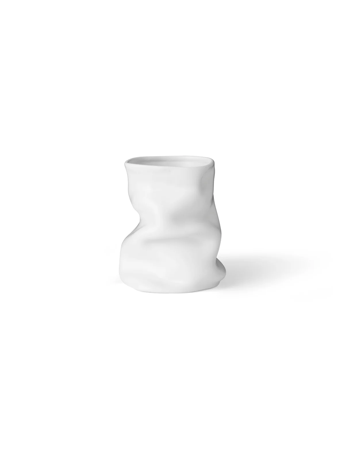 Audo Copenhagen  Collapse vase, hvid - H20