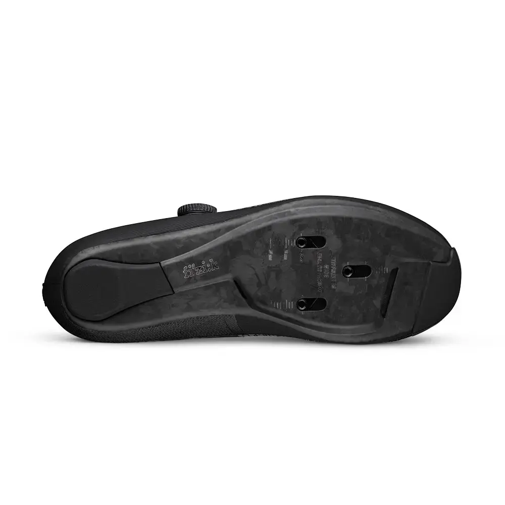 Fizik Tempo Decos Carbon Wide Wielrenschoenen Zwart/Zwart