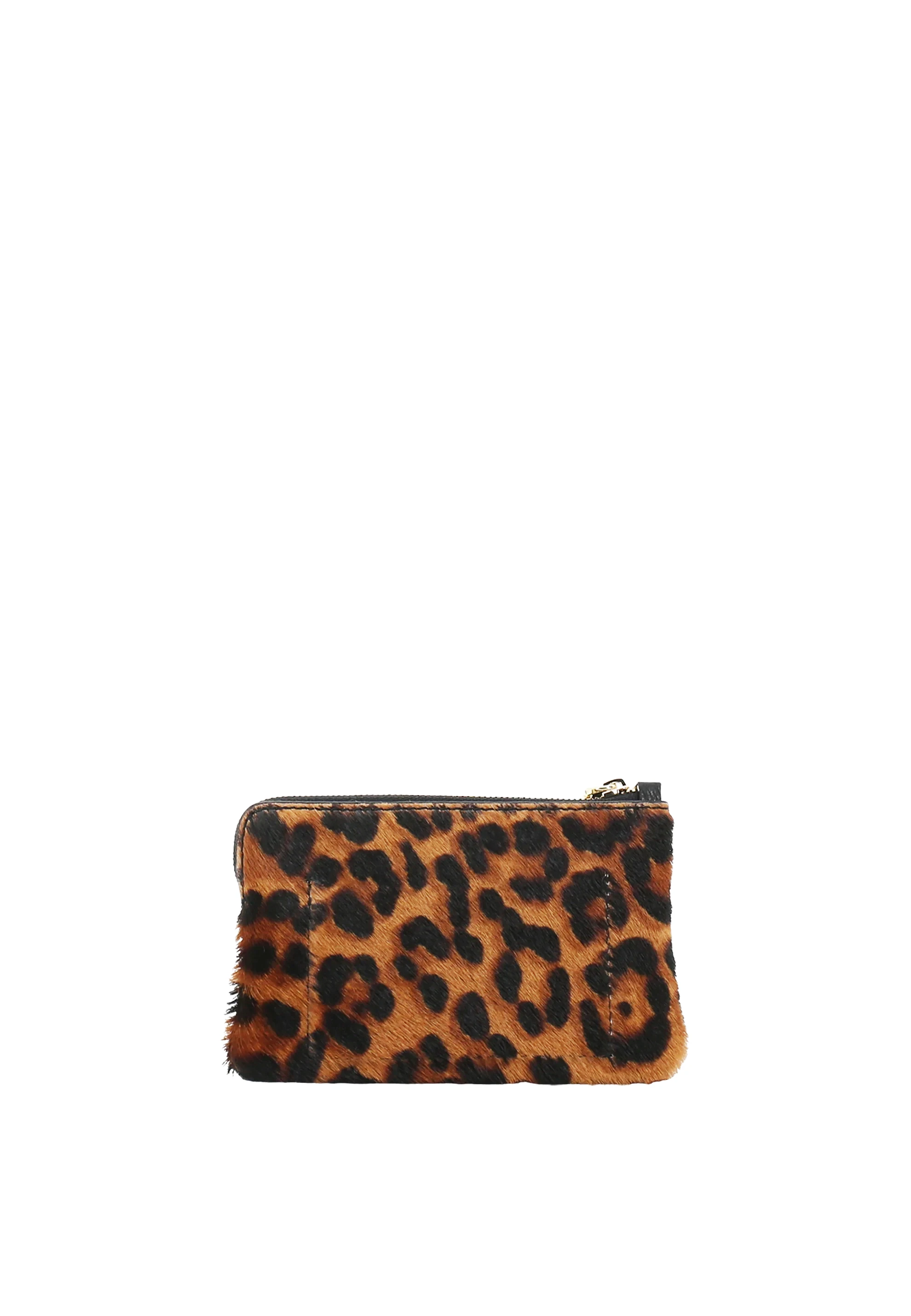 Cosmetic bag Leather Animal Print Standard