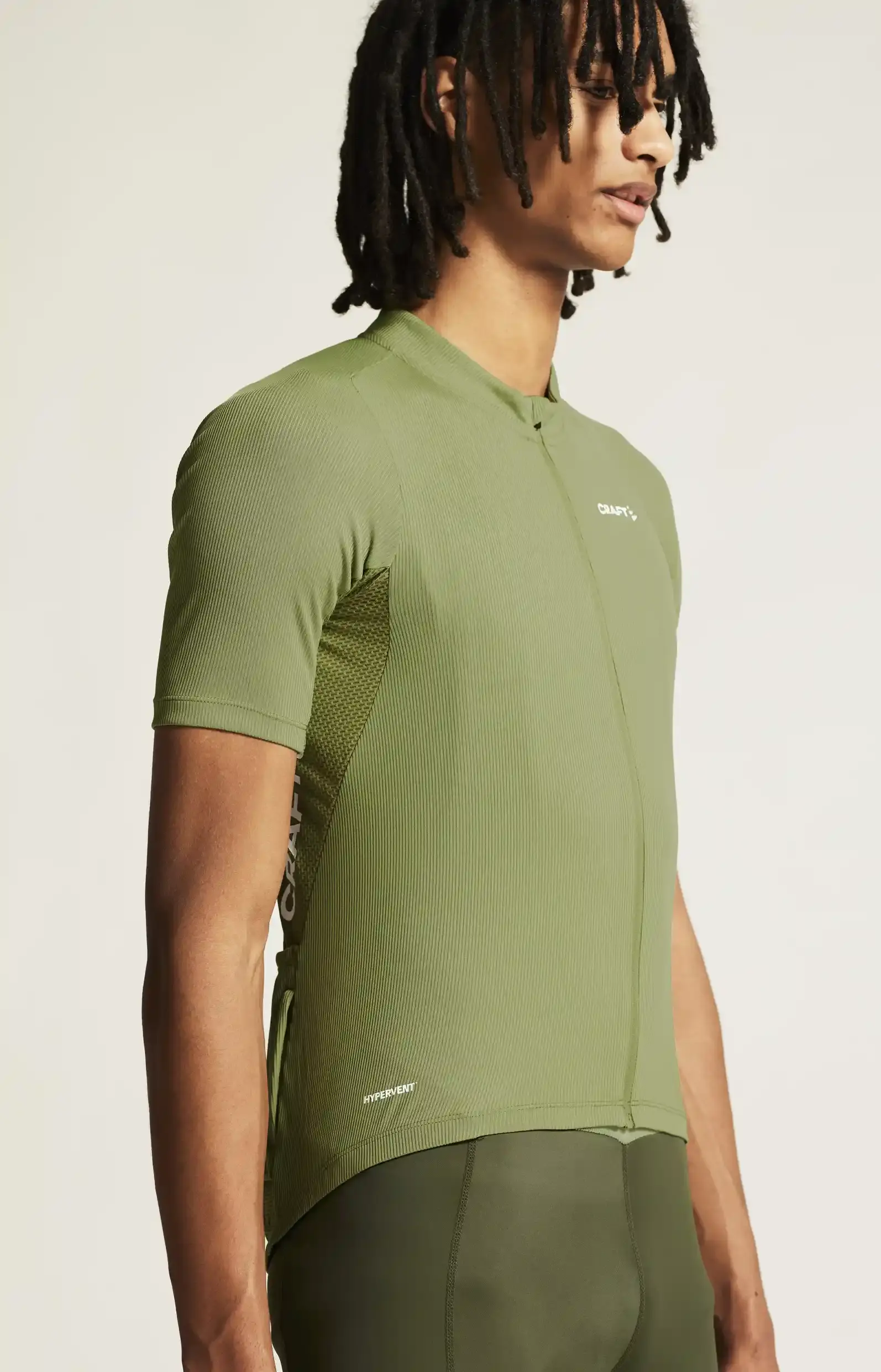 Craft ADV Endurance Fietsshirt Korte Mouwen Groen Heren