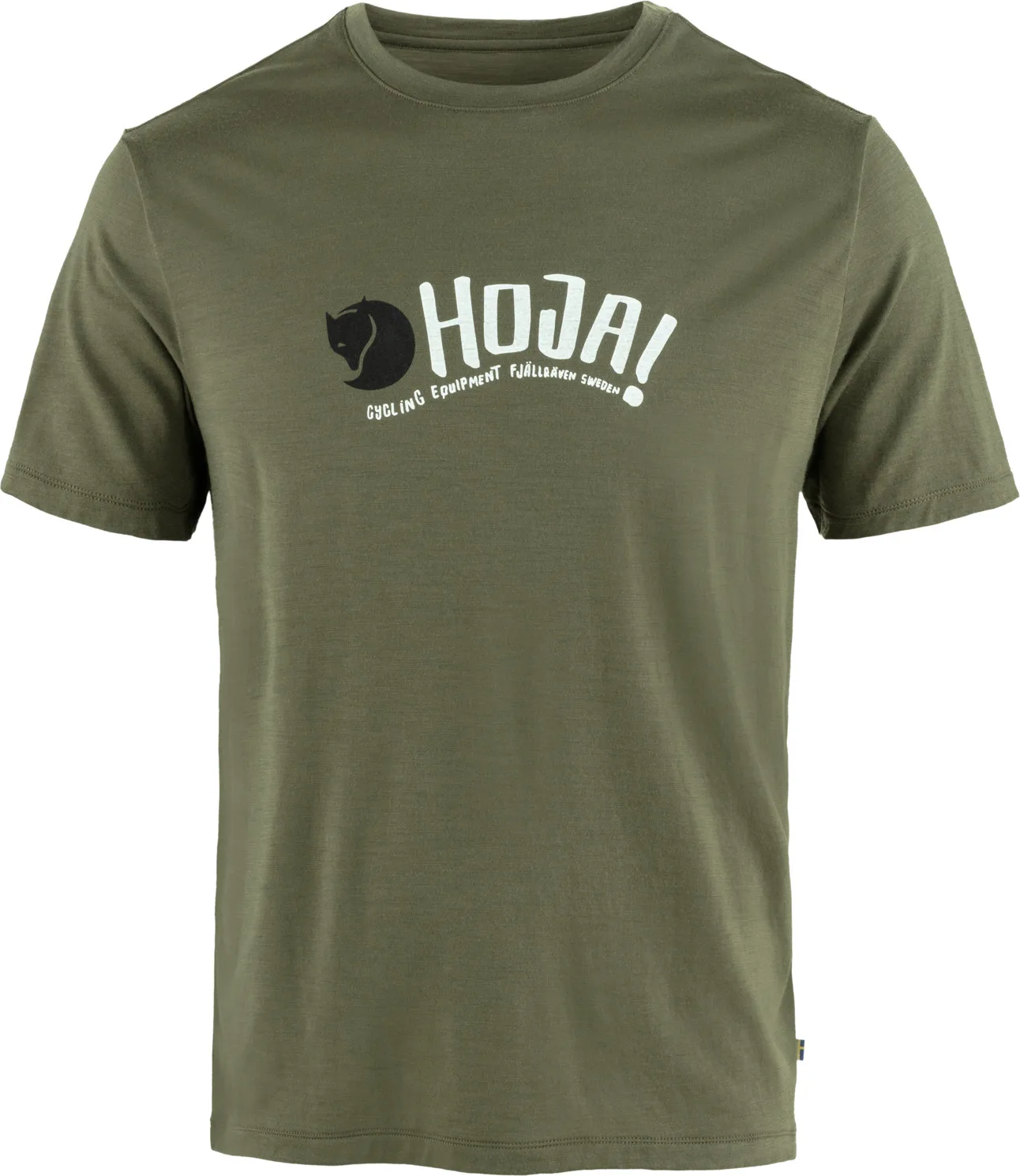 Fjällräven Hoja Wool T-Shirt M Laurel Green