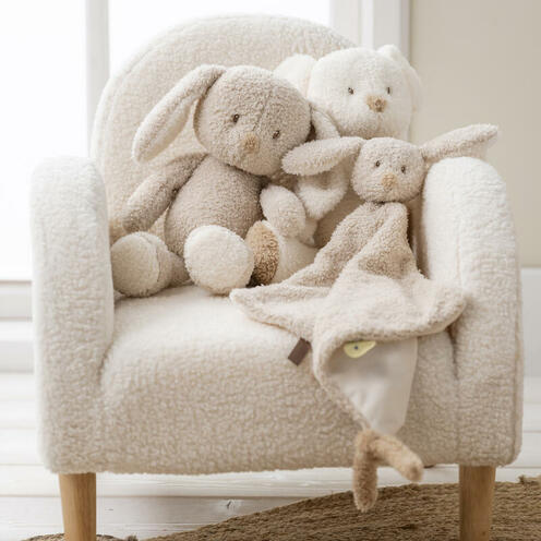 PELUCHE LAPIN - BEIGE - NATTOU
