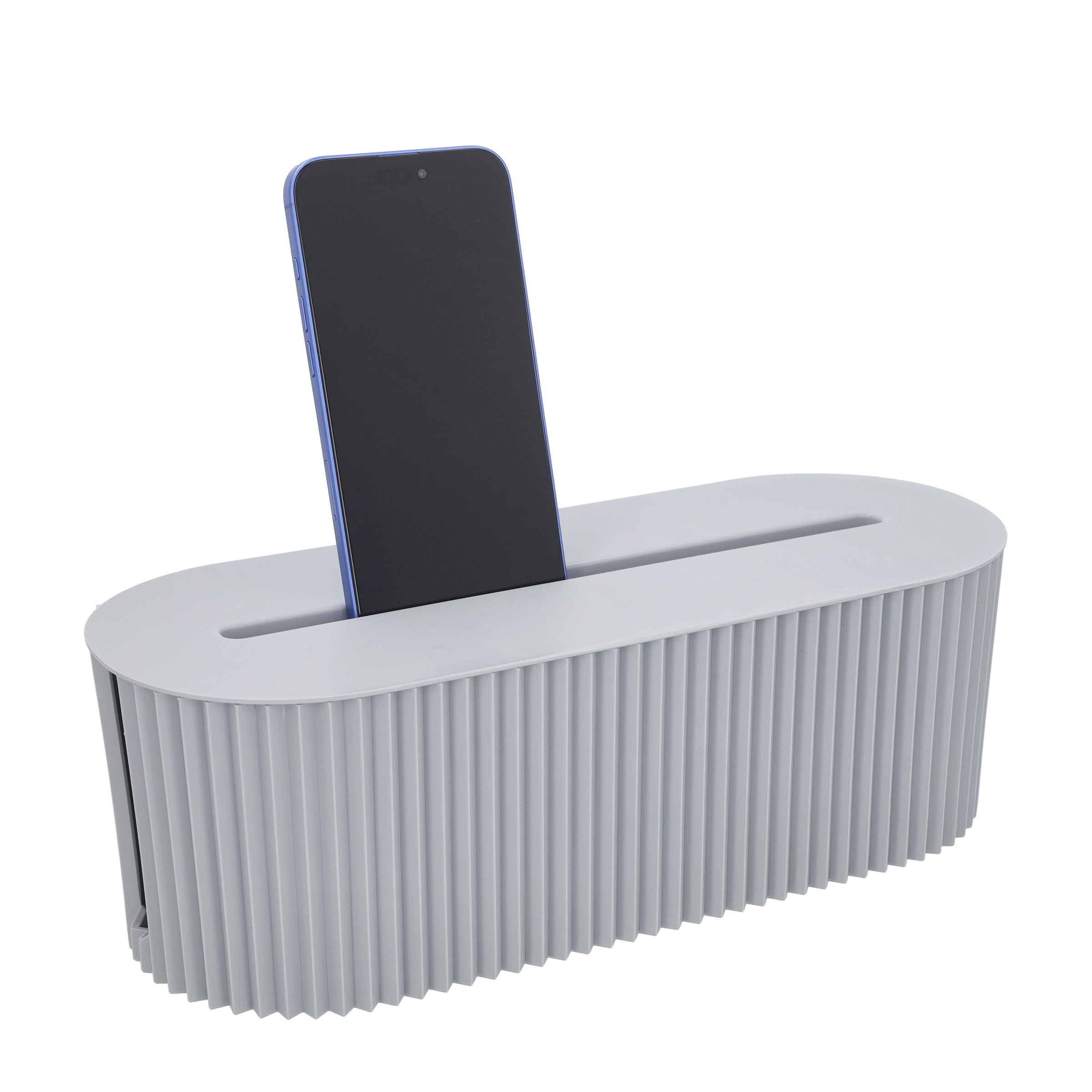 (30x13x11cm) Universal Kabel Organizer für Smartphones / Ladekabel - Grau