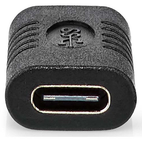 Nedis CCGP64900BK USB 3.2 Gen 2 adapter USB-C female - USB-C female 10 Gbps