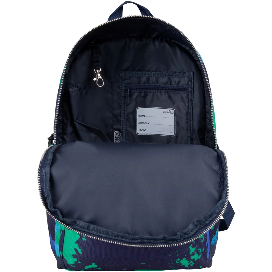 Pick & Pack Rucksack Dangerous Cat M Jeans Blue