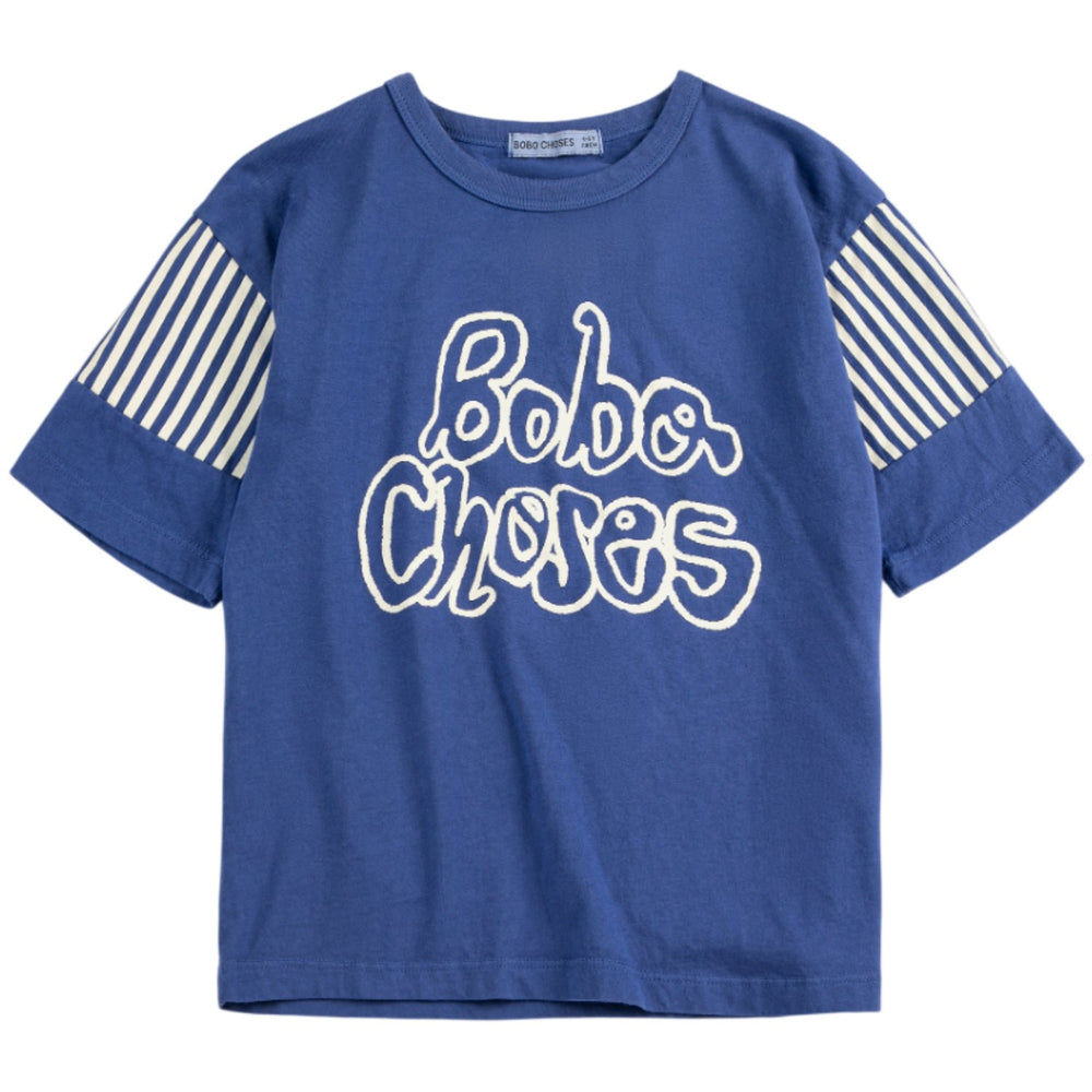 Køb Bobo Choses Navy Blue Bobo Choses By Hand T-Shirt