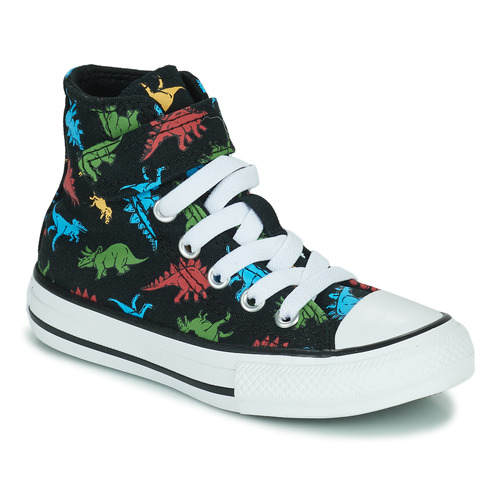 Converse - Chuck Taylor All Star 1V Dinosaurs Hi - Noir / Multicolore