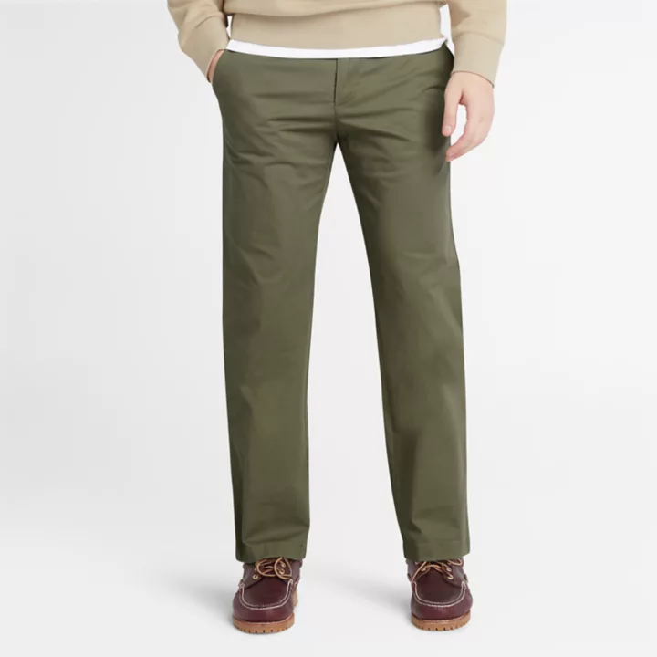 Chino stretch Squam Lake pour homme en vert foncé