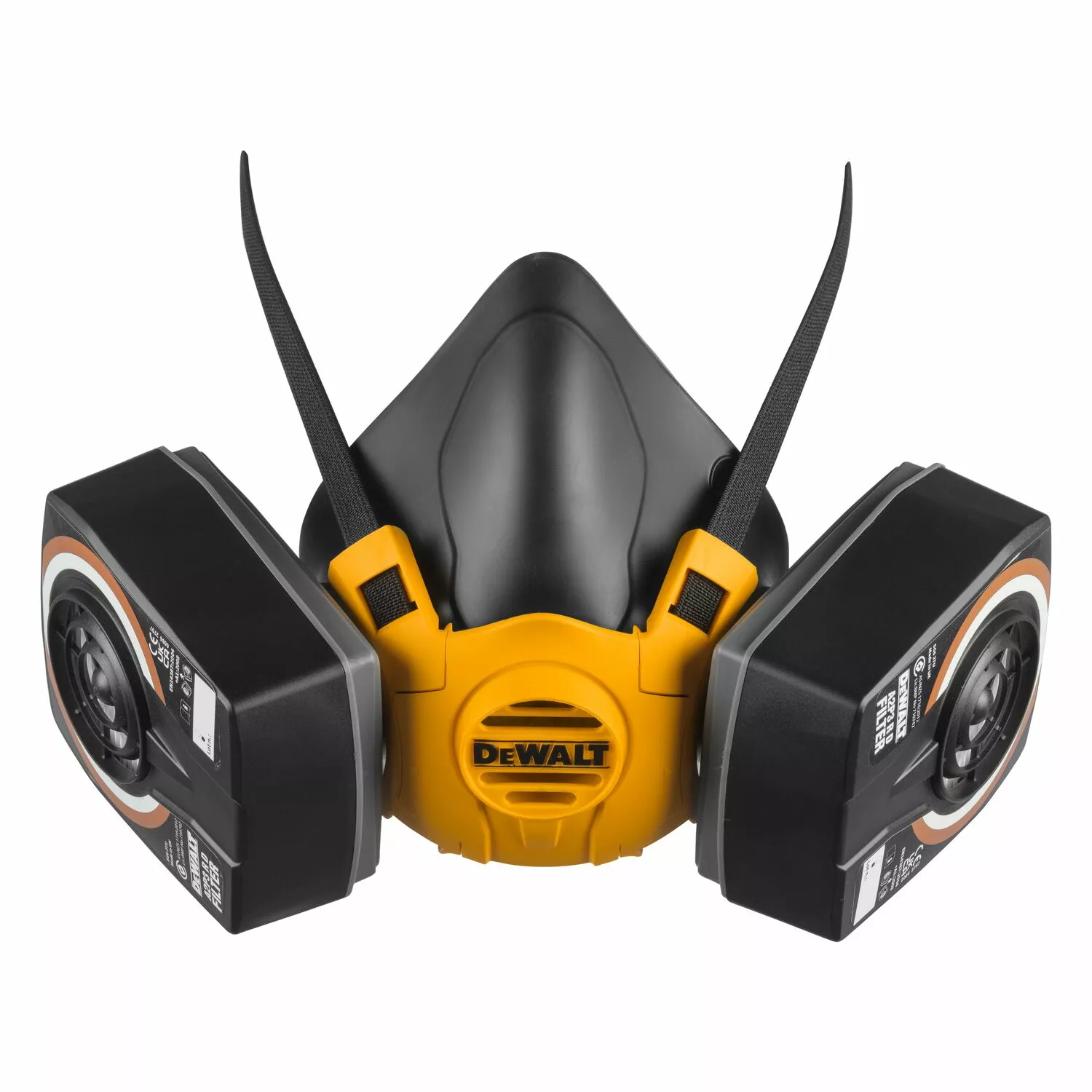 DeWalt DXIR1HMLA2P3 Lichtgewicht Halfgelaatsmasker met A2P3 filters - Maat L