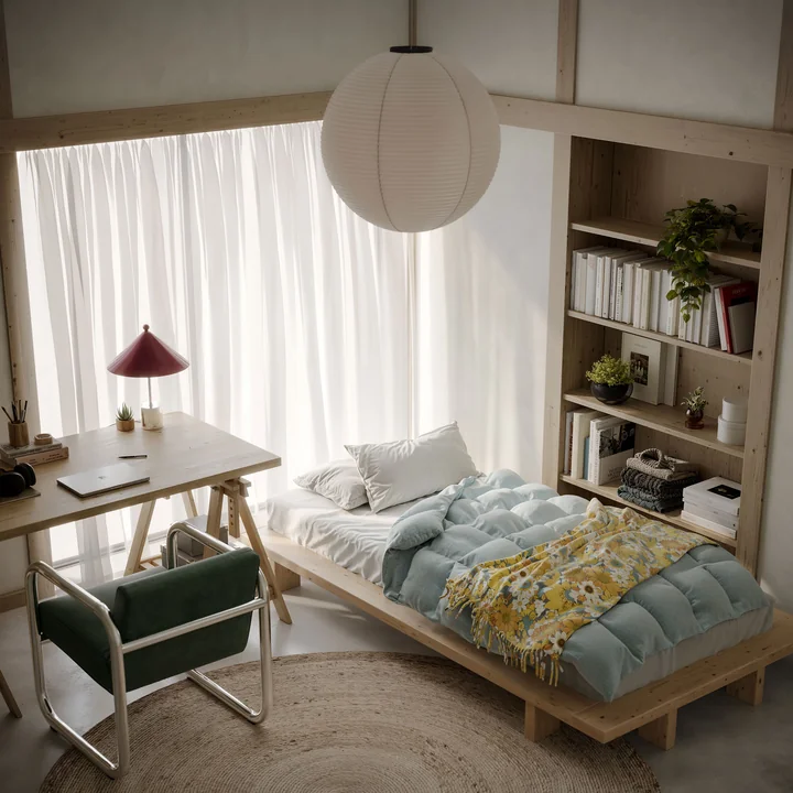 Karup Design - Japan Bett 160 x 200 cm, black night