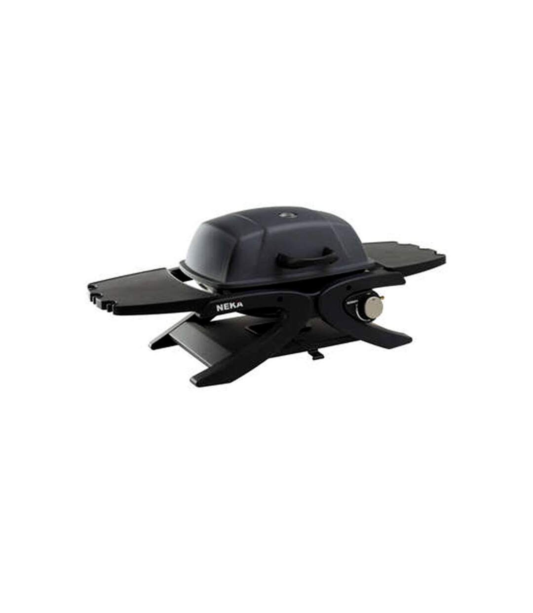 Barbecue à Gaz 1 Bruleur 102cm Noir