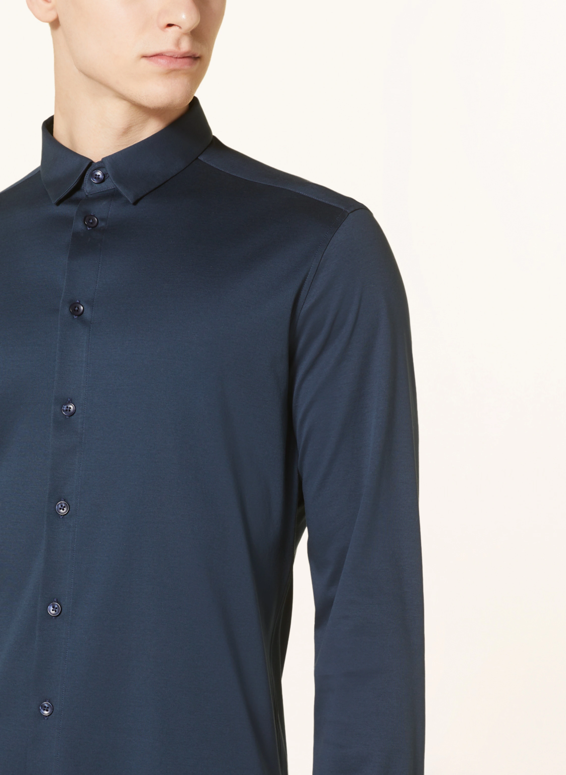 MOS MOSH Gallery Jerseyhemd MARCO Extra Slim Fit