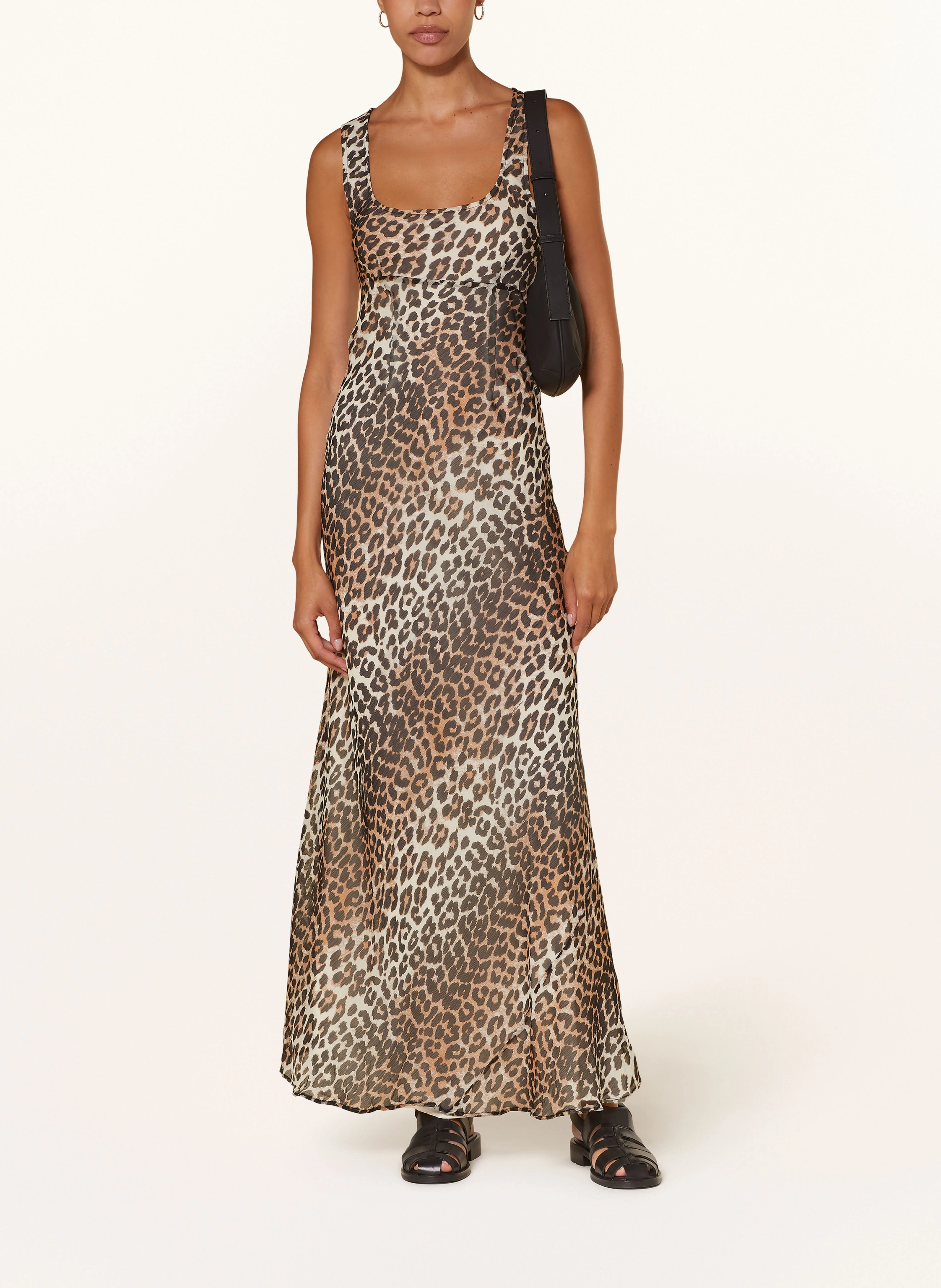 GANNI Chiffonkleid