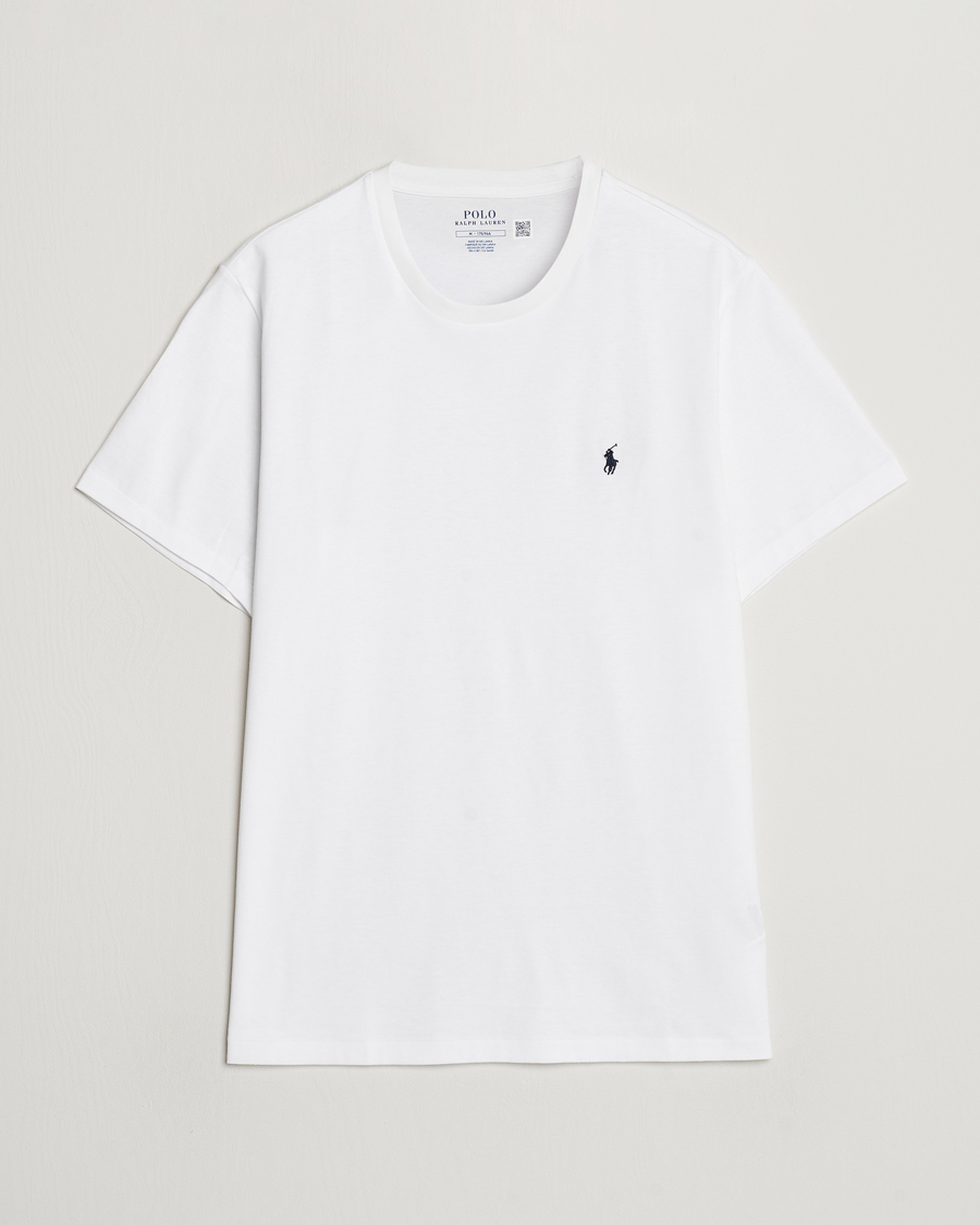 Polo Ralph Lauren Liquid Cotton Crew Neck T-Shirt White