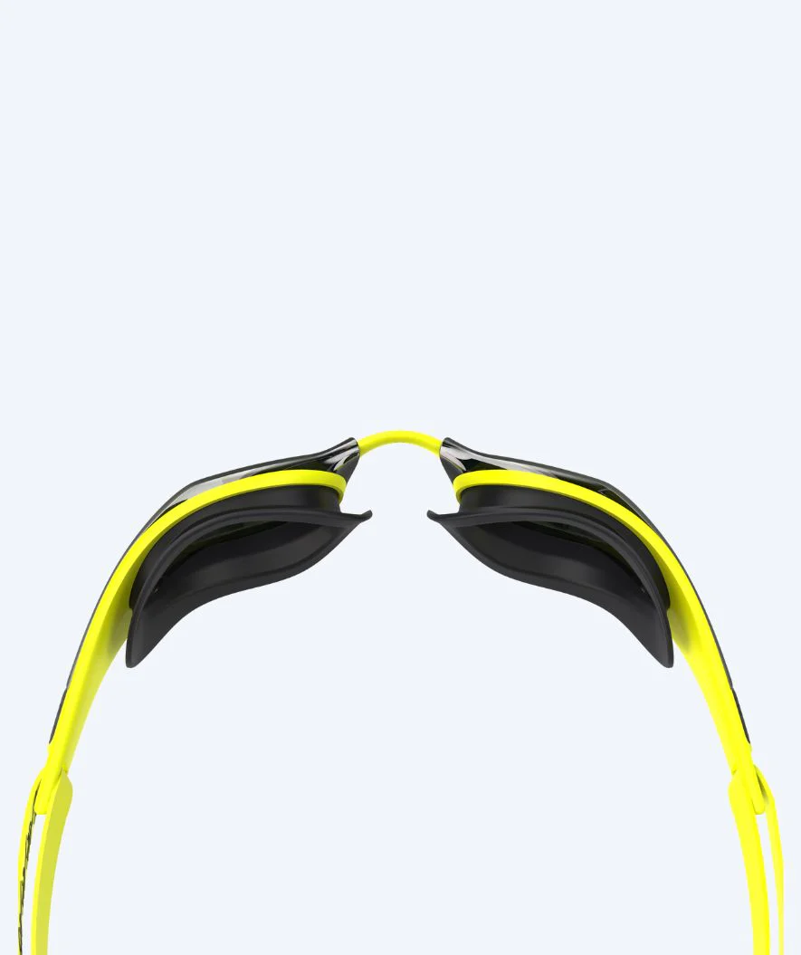 Speedo Elite svømmebriller - Fastskin Pure Focus Mirror - Gul/sort