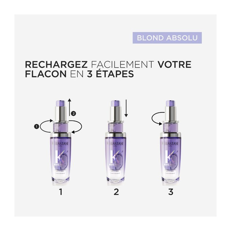 Huile Cicagloss Blond Absolu rechargeable Kérastase 75ml