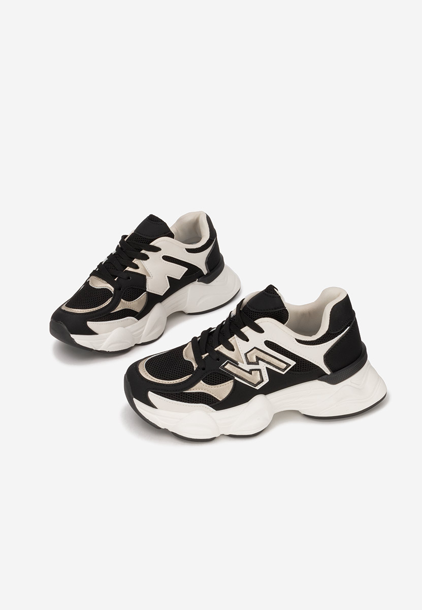 Baskets pour femme noirs Louie