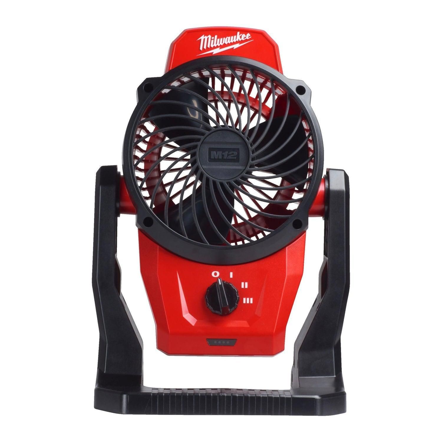 Milwaukee M12 AF-0 Accu Ventilator 12V Basic Body - 4933478228