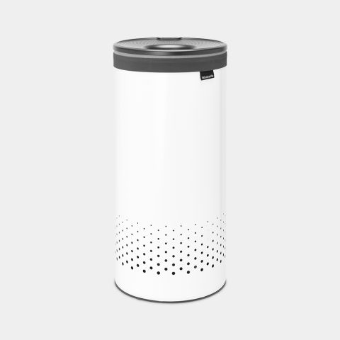 Wasbox, 35 liter, kunststof deksel - White
