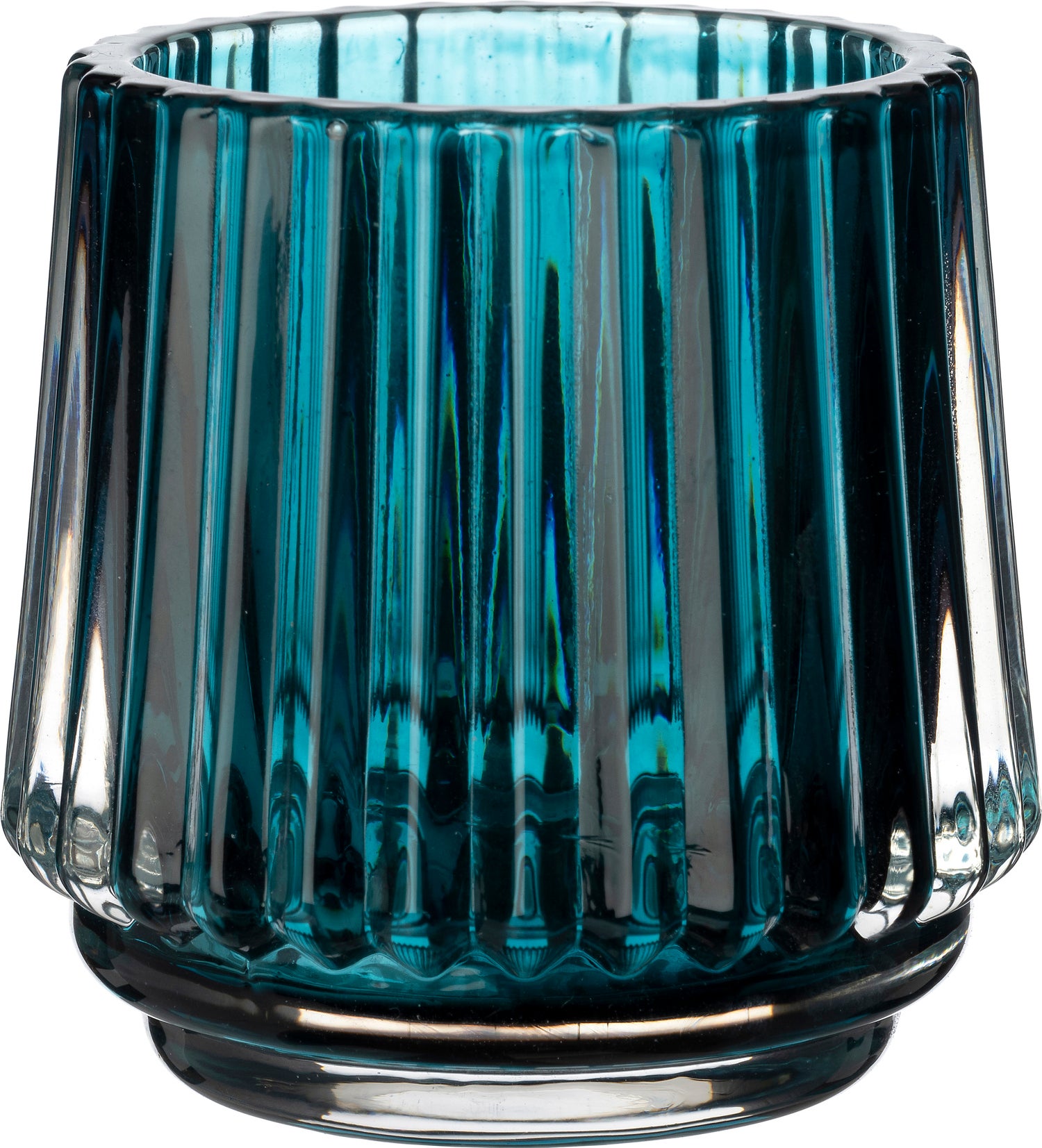 Intratuin waxinelichthouder Fey blauw D 7 H 7 cm