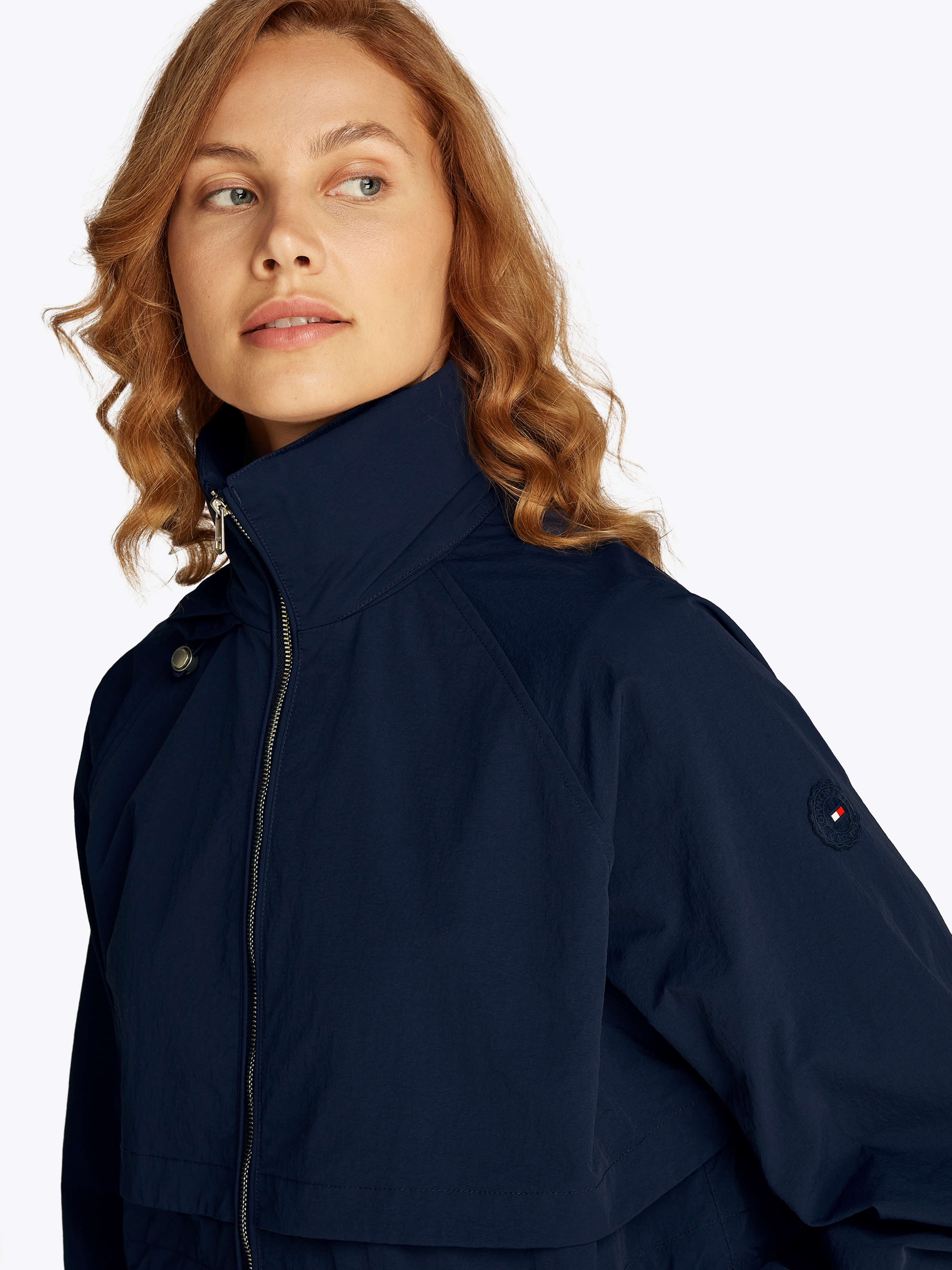 Tommy Hilfiger Windbreaker »NYLON CRINKLE WINDBREAKER« in Crinkle-Qualität