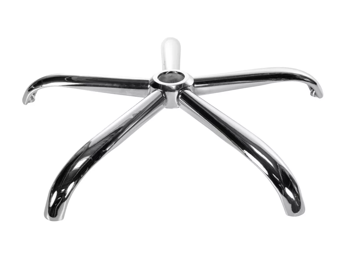 Chaise de bureau - Métal - Chrome - Rund