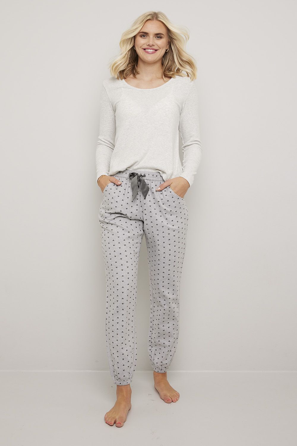 Pyjamasbukse i flanell