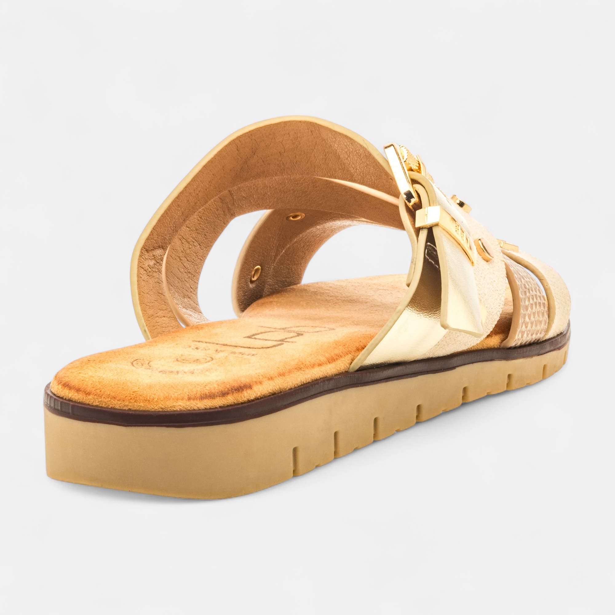 Mules Femme beige