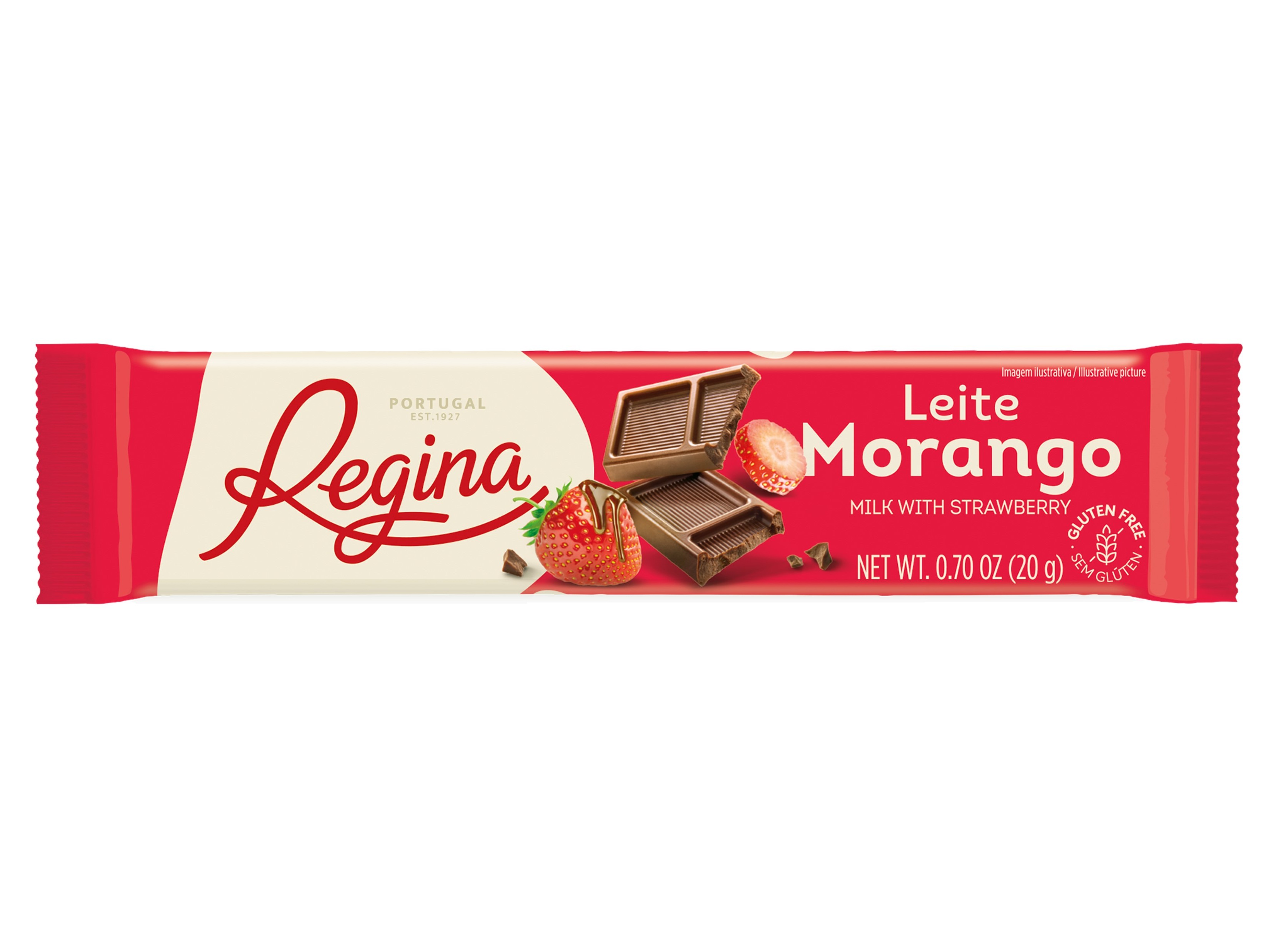 CHOCOLATE LEITE REGINA MORANGO 20 G