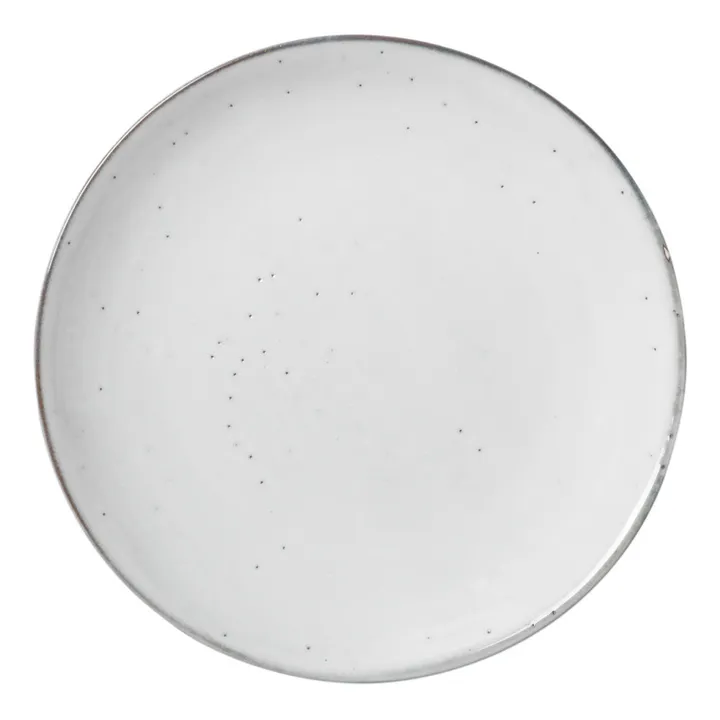Broste Copenhagen Assiette Nordic sand en grès | Gris clair