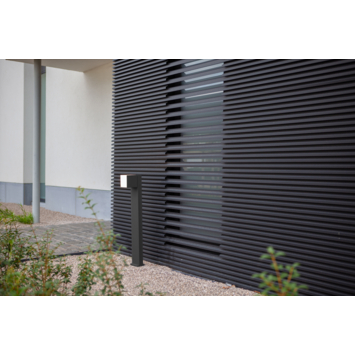 LUTEC tuinpaal Cuba 12,2W zwart