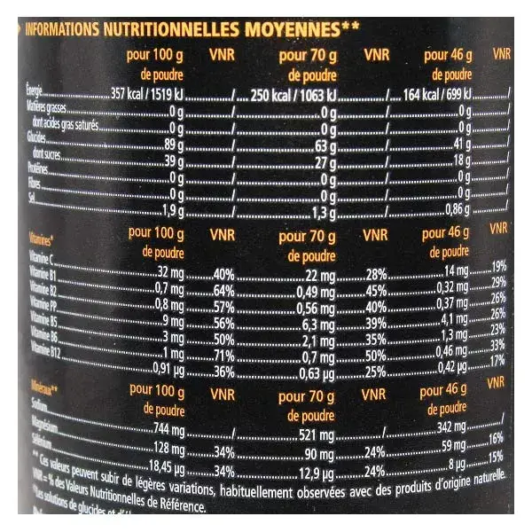 Bebida Energética Eafit -3H Sabor Laranja Sanguínea 500g