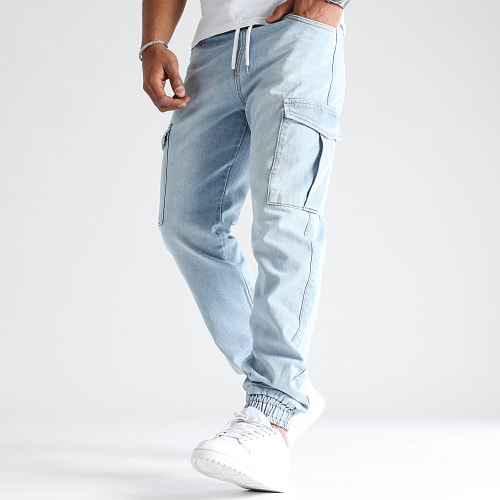 Jogger Pant Jean Cargo Relaxed Fit 2960 Denim Wash