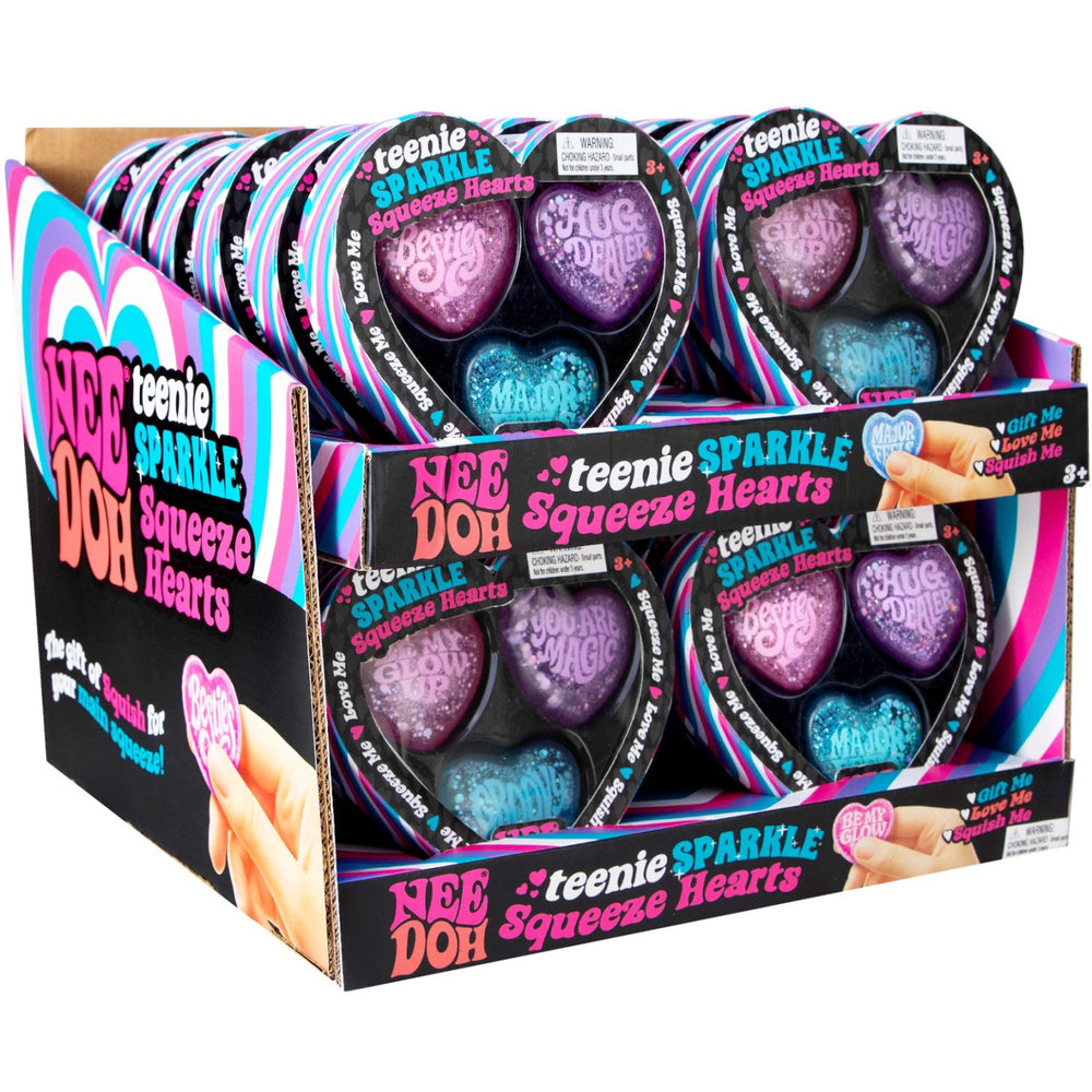 Køb NeeDoh Teenie Sparkle Hearts