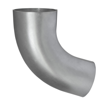 Bocht 72° verzinkt verjongd spie 80mm