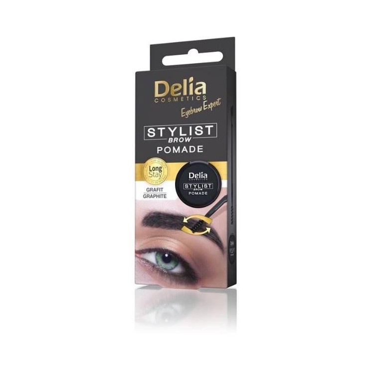 Delia Pomade voor wenkbrauwen Grafiet 2,5 gr