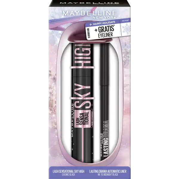 Lash Sensational Sky High Cosmic Black & Lasting Drama Automatic Liner Geschenkset
