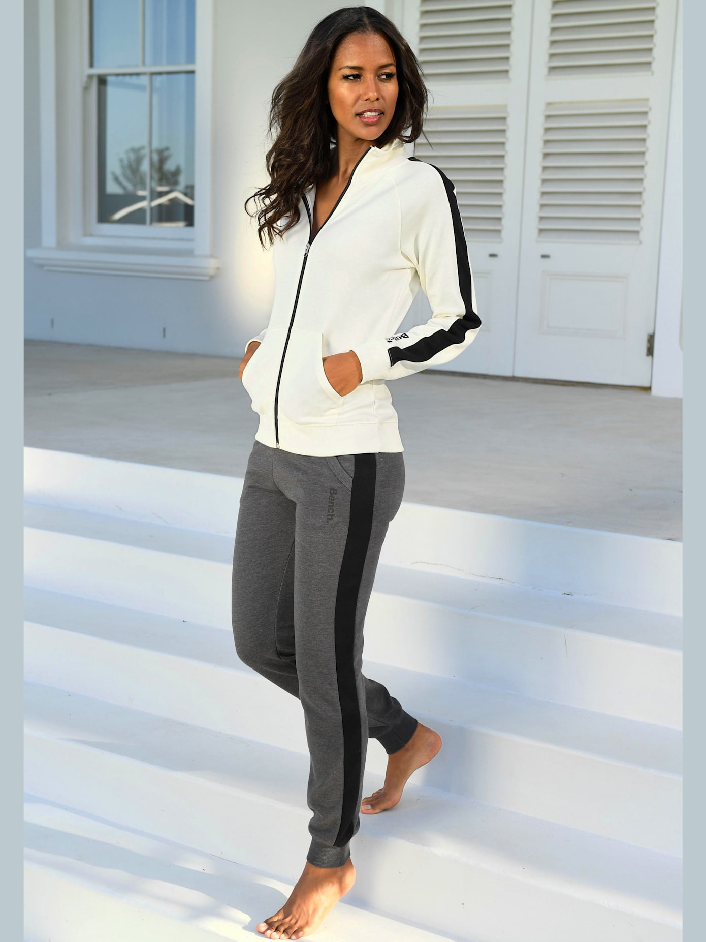 Veste sweat veste d'intérieur sportive à glissière